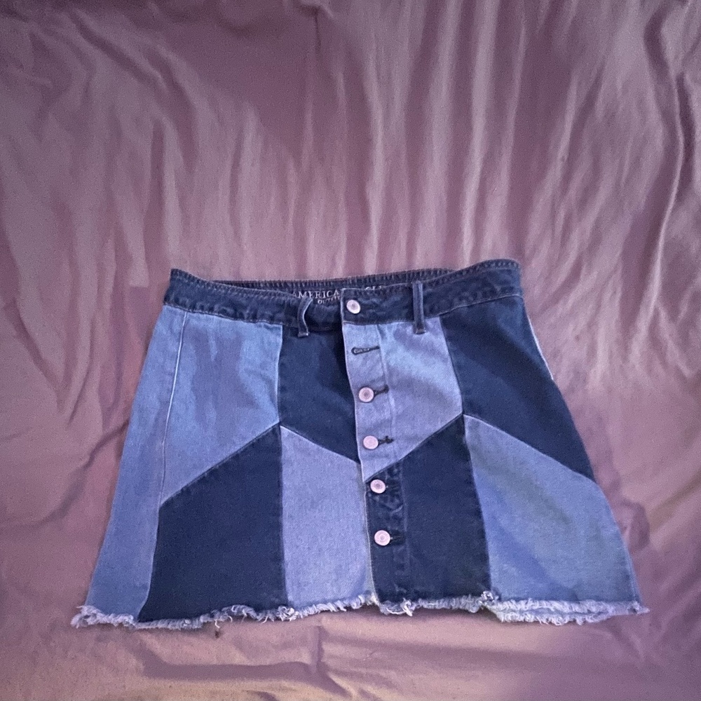 jean skirt